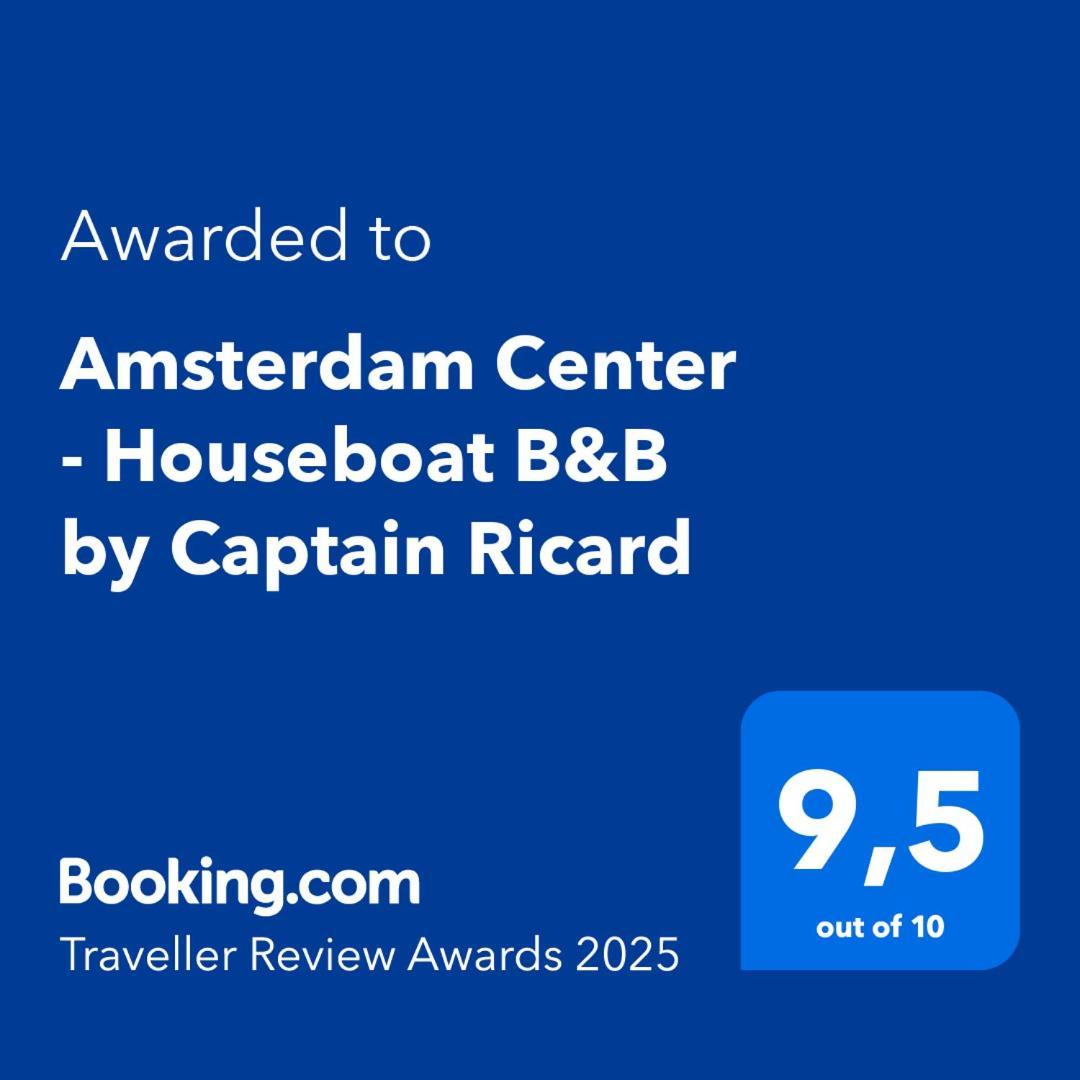 Amsterdam Center - Houseboat B&B By Captain Ricard Extérieur photo